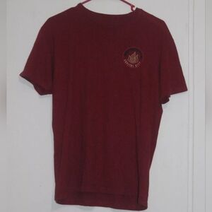New Avatar The Last Airbender Maroon Anime Graphic T-Shirt Men's Size M